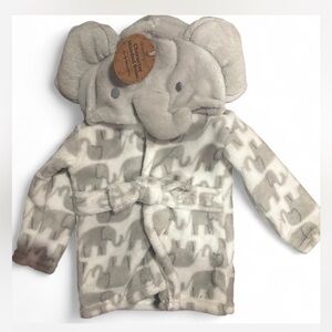 Dreamgro New With Tags Elephant Baby Robe 0-9 months